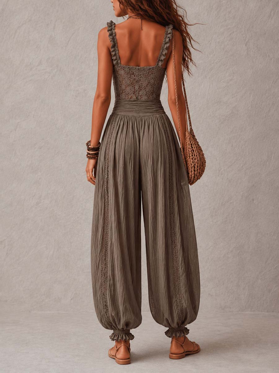 Wanda | Gray Pants Set