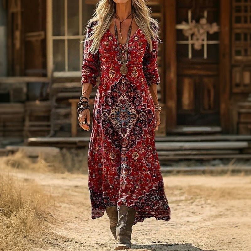 Samantha | Effortless Chic Ankle Length Dress