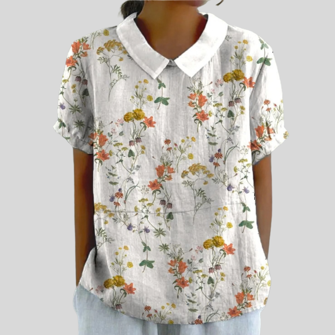 Flavie | Floral Wild Blouse - women's blouse