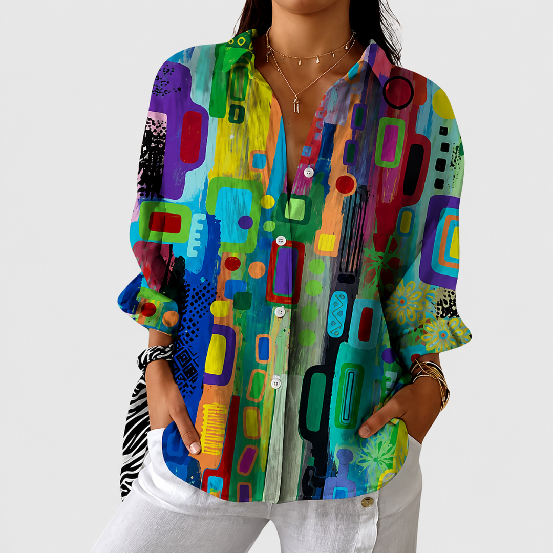 Judith | Artistic Pattern Shirt
