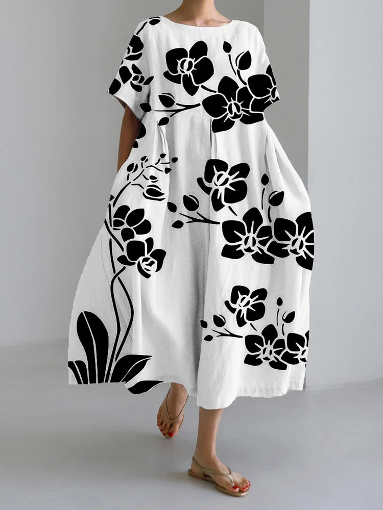 Elowen | Elegant Floral Dress