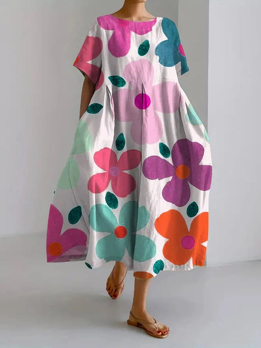 Clara | Elegant Floral Dress
