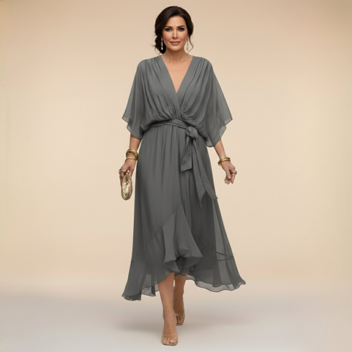 Sofija | Feminine Belted Dress