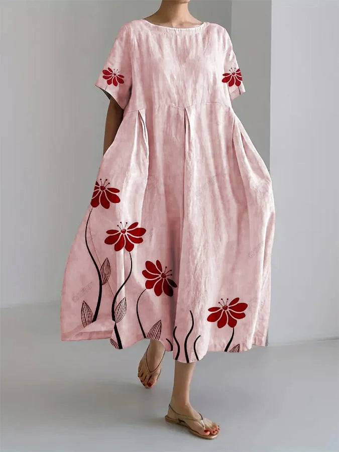 Matilda | Elegant Floral Dress