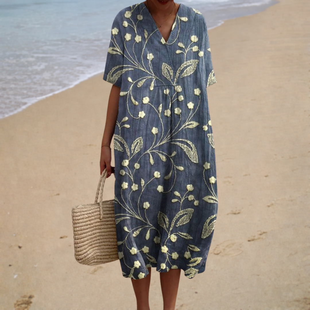Élora | Midi Dress Bohemian - women's dress