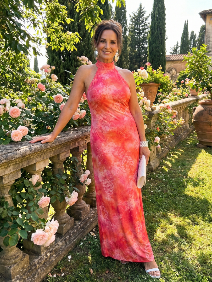 CORALINE | Floral Maxi Dress