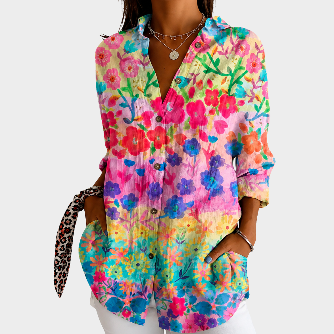 Beverly | Spring Garden Shirt