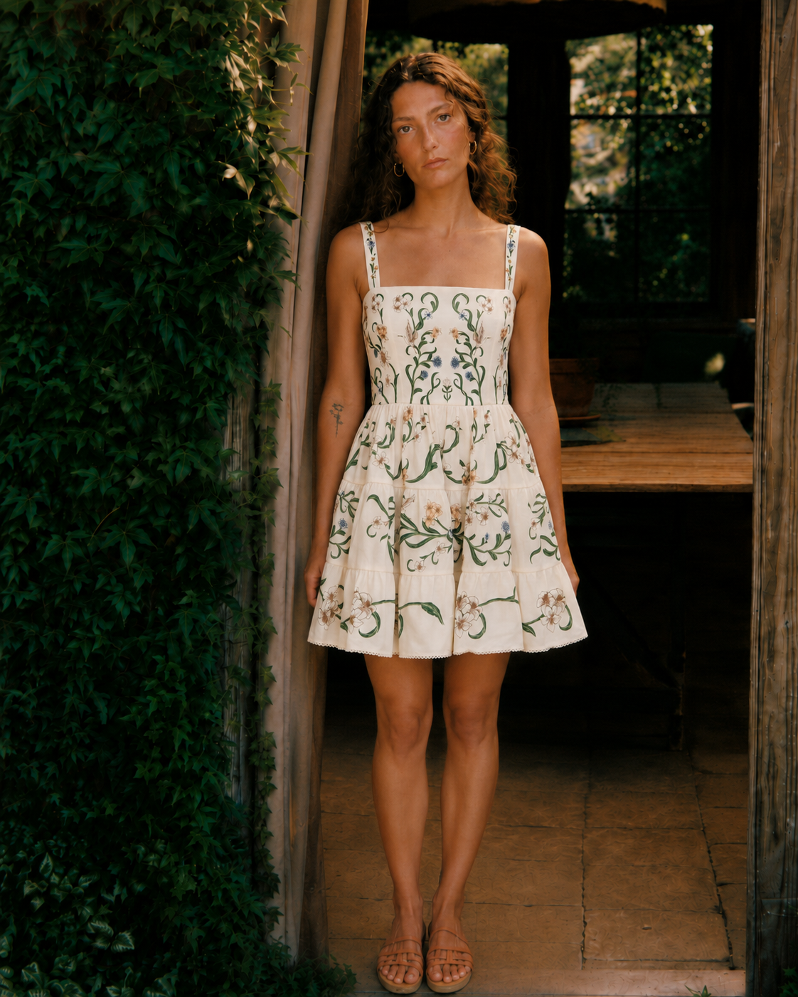 Serena | Linen Cotton Dress