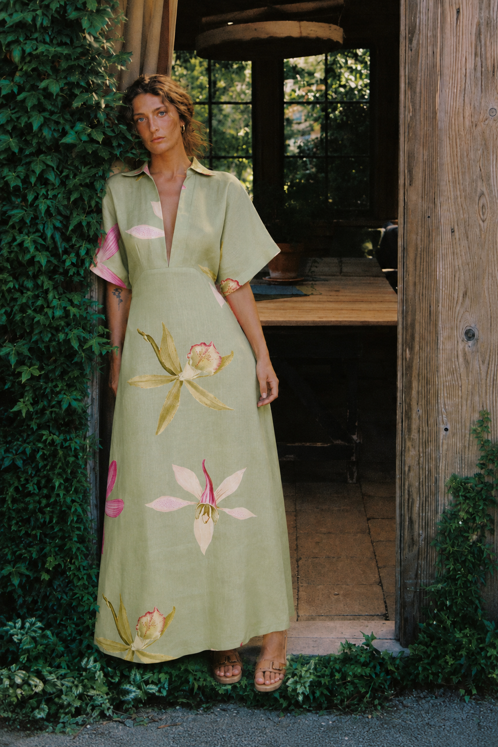 Aurora | Linen Cotton Dress
