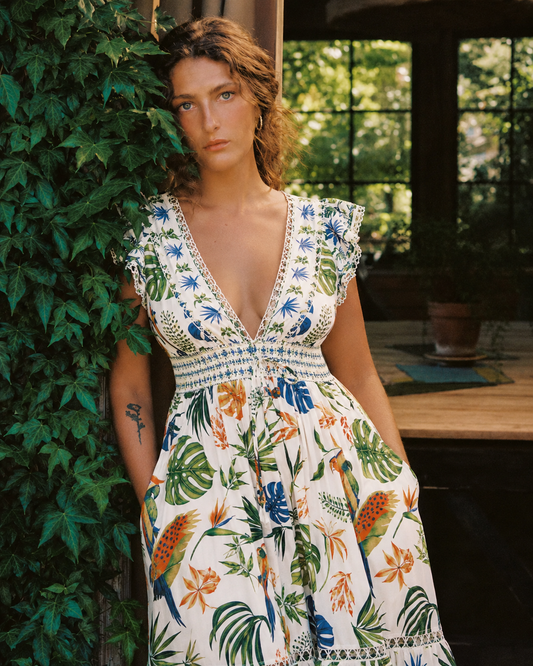 Carlotta | Linen Cotton Dress