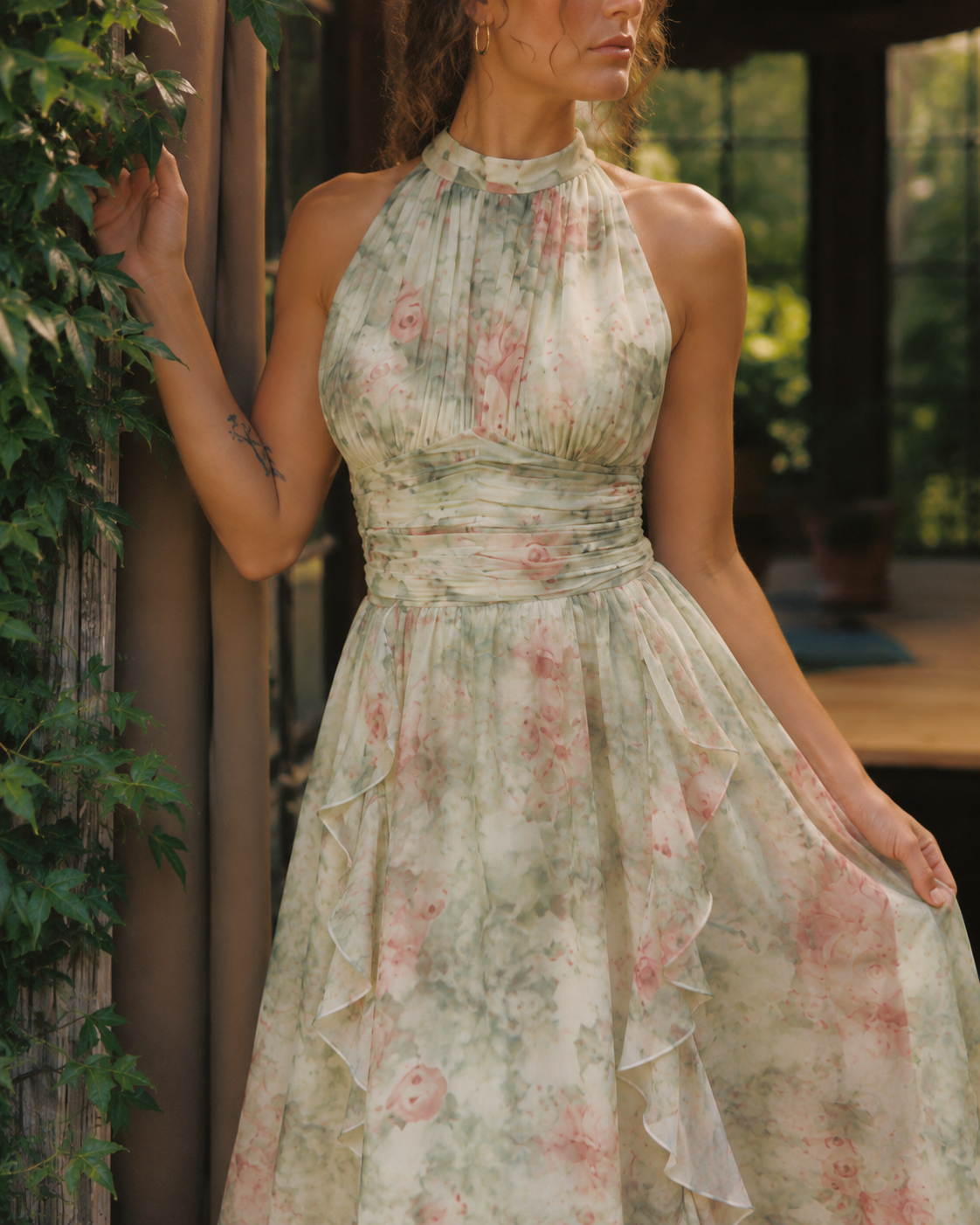 Alessia | Linen Cotton Dress