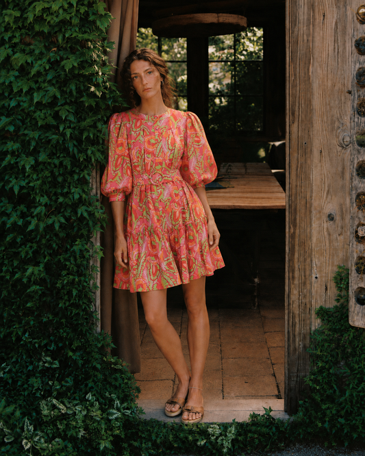 Cecilia | Linen Cotton Dress