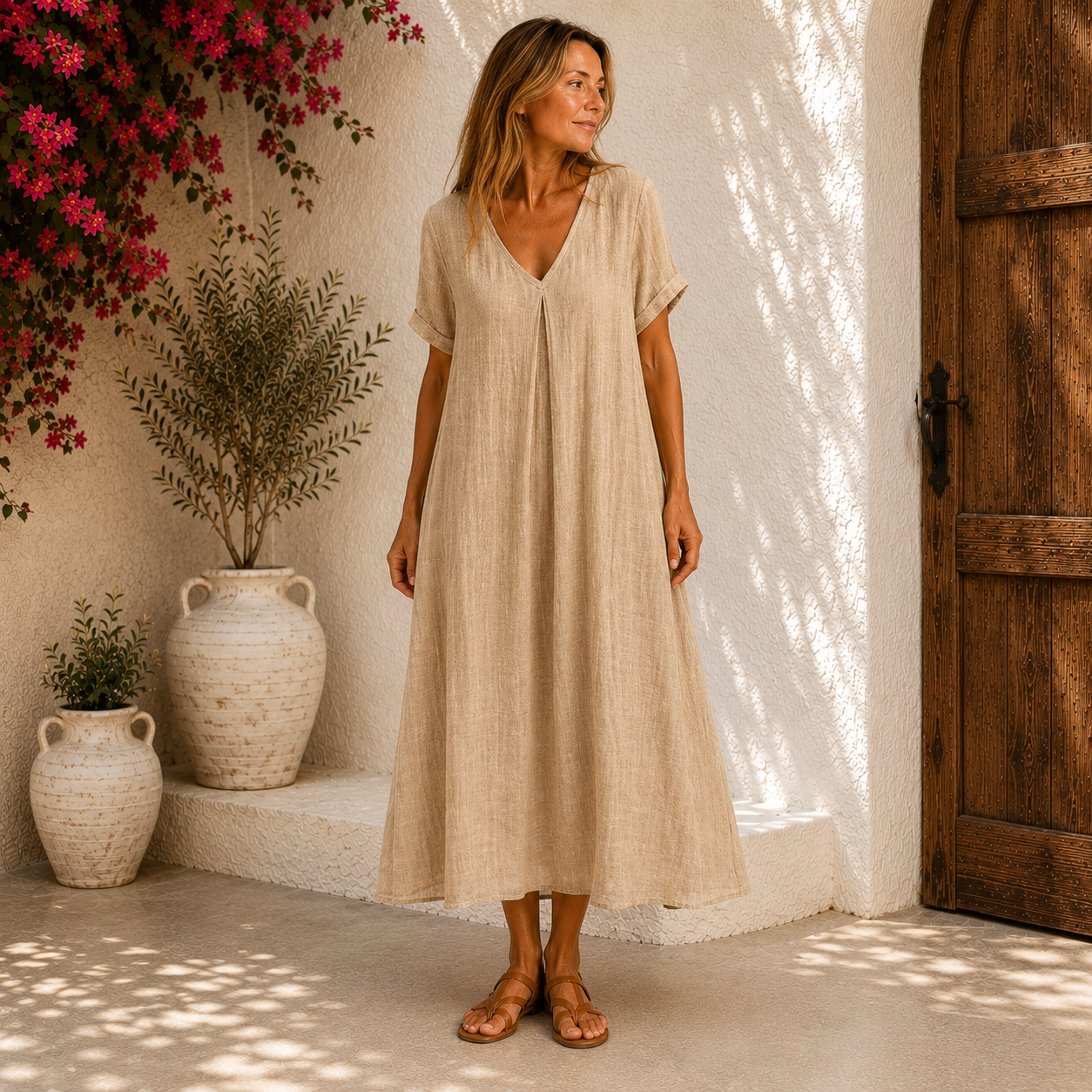 Violet | Flowing Maxi Dress