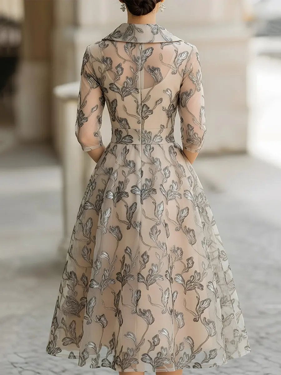 Elena | Elegant Lace Dress