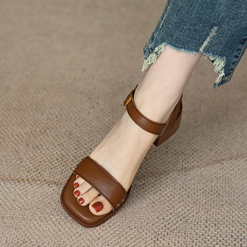 Aurelia | Low-Heel Elegant Comfort Sandals