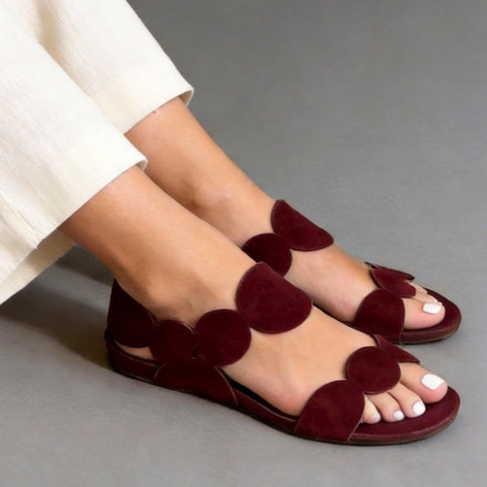 Camelia | Floral Comfort Sandals