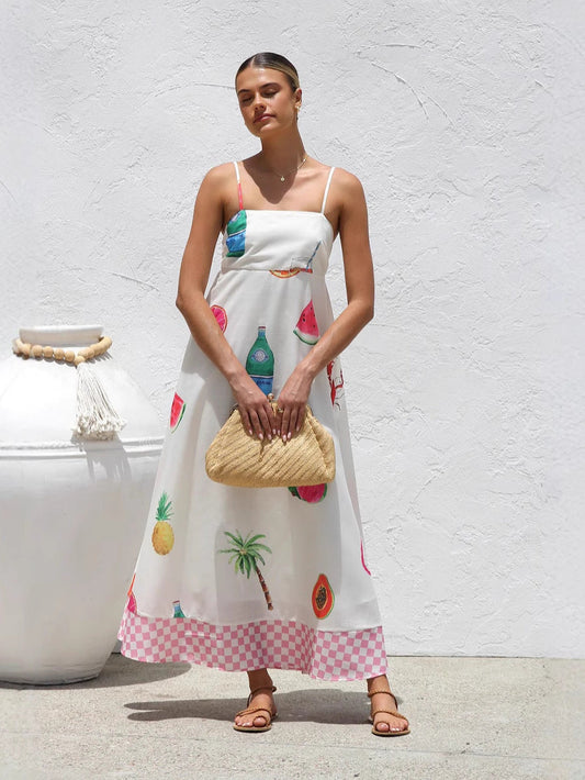 Isabella | Linen Cotton Dress