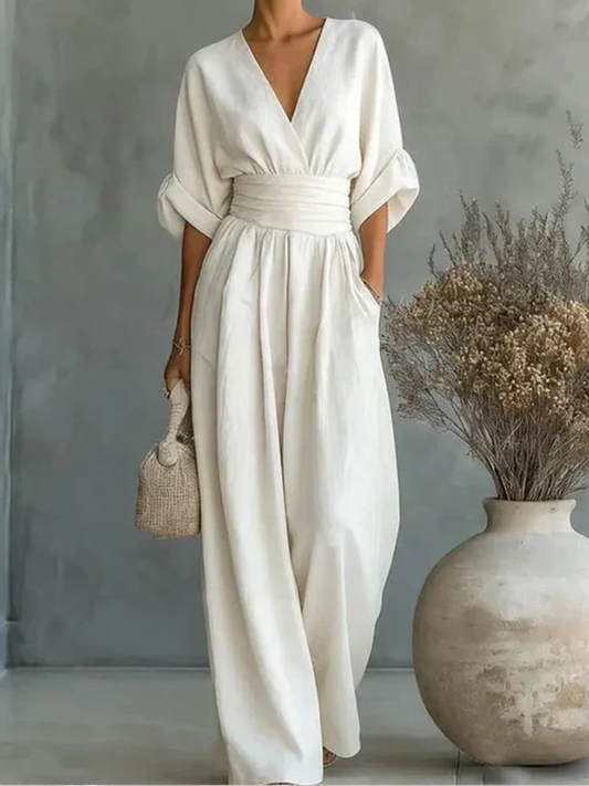 Chiara | Flowing Long Jumpsuit