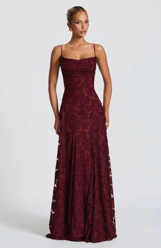 Sofia | Elegant Lace Maxi Dress
