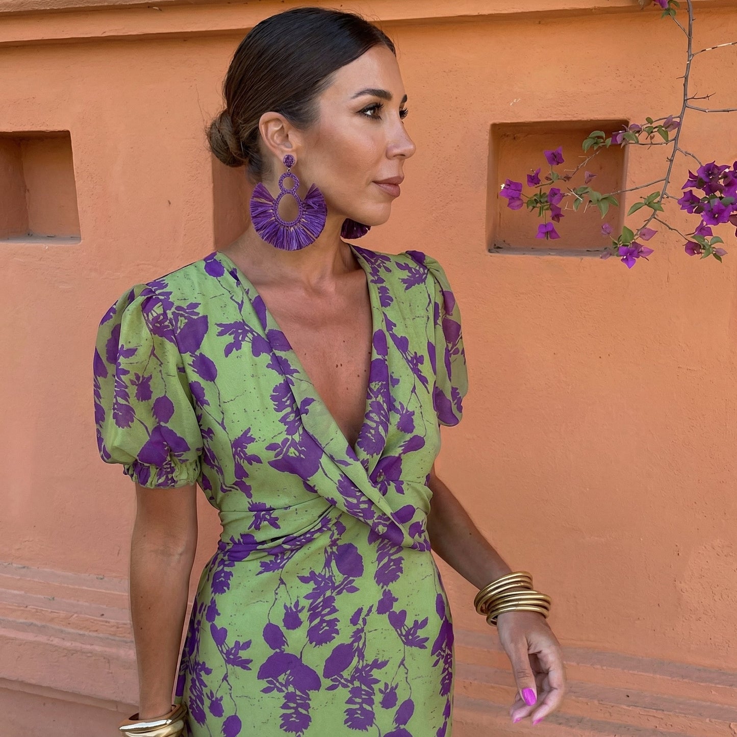 Ani | Elegant Puff-Sleeve Dress