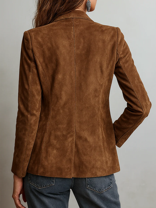 Juliette | Vintage Brown Blazer