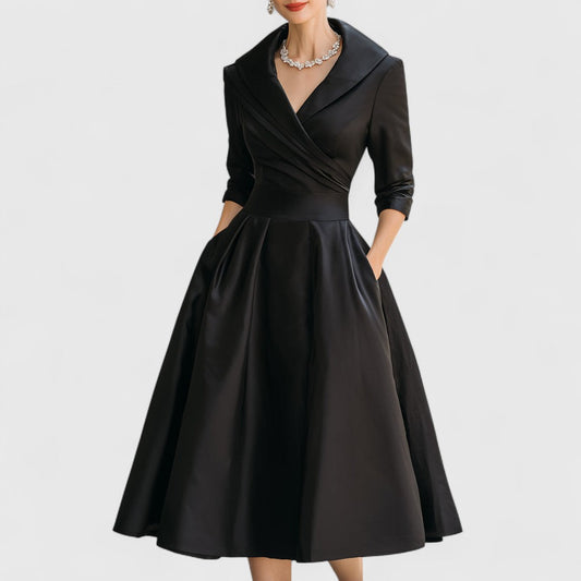 Teresa | Midi Dress with an Elegant Cut and a Flattering Silhouette