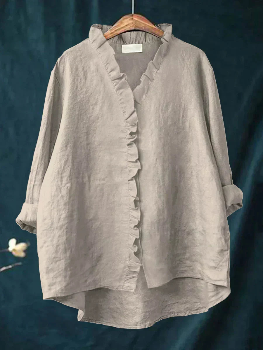 Lily | Lightweight Ruffle Blouse