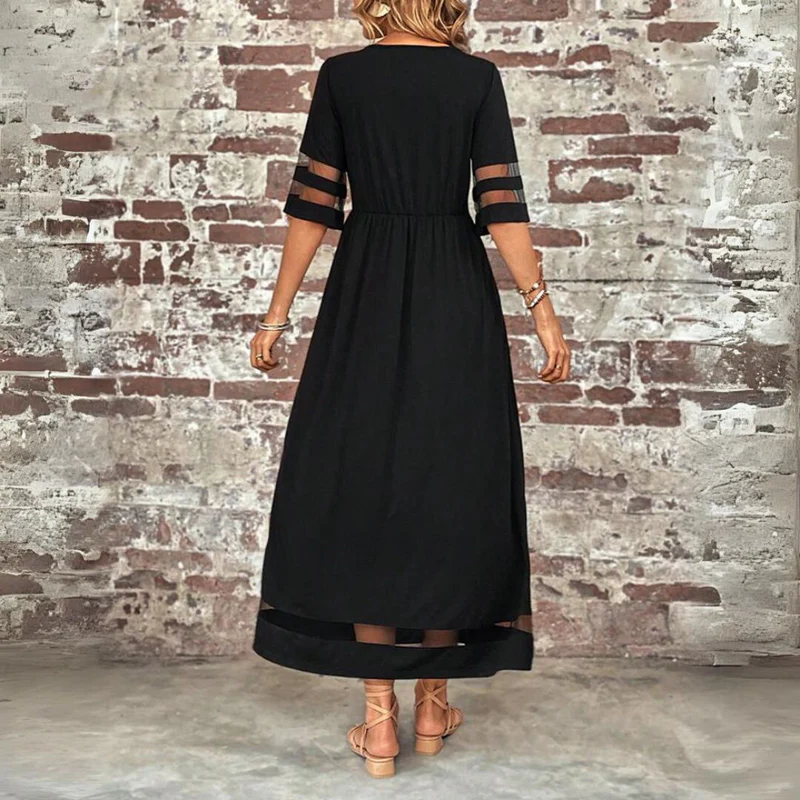 Cerelia | Flattering Midi Dress with Tummy-Smoothing Fit