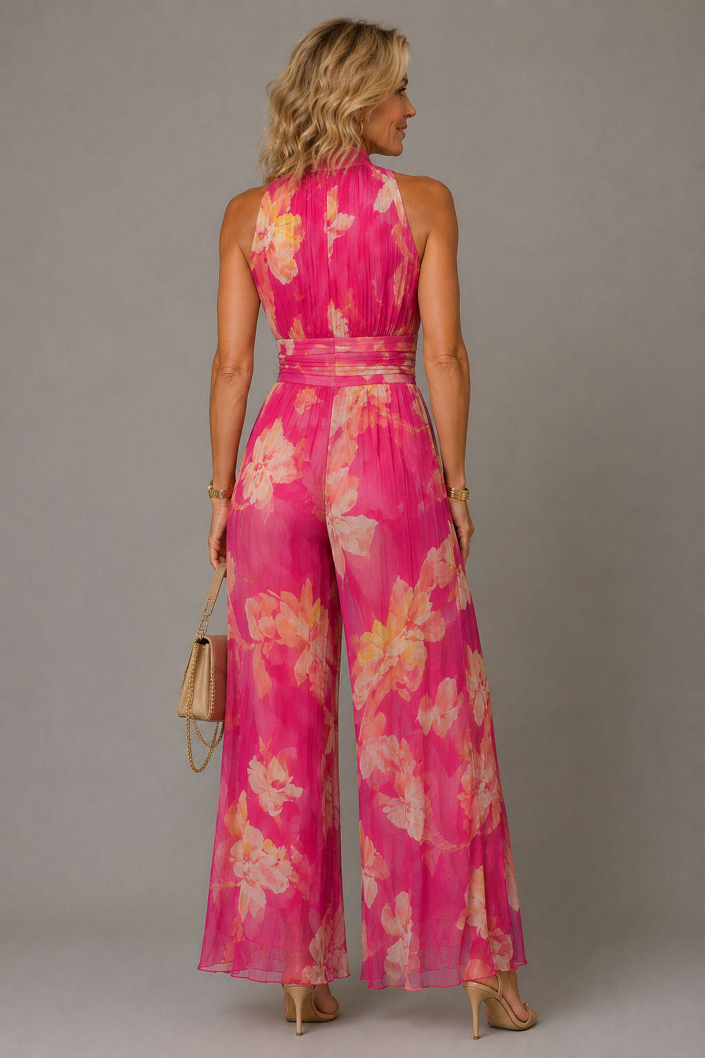 Roze Breeze Jumpsuit