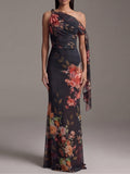 Tamsin | Elegant One | Shoulder Maxi Dress