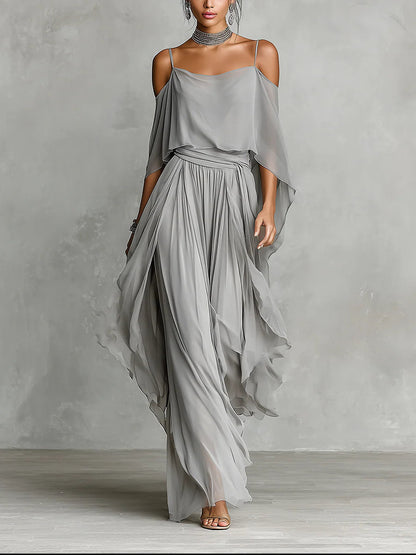 Lainey | Off | Shoulder Camisole & Trouser Set