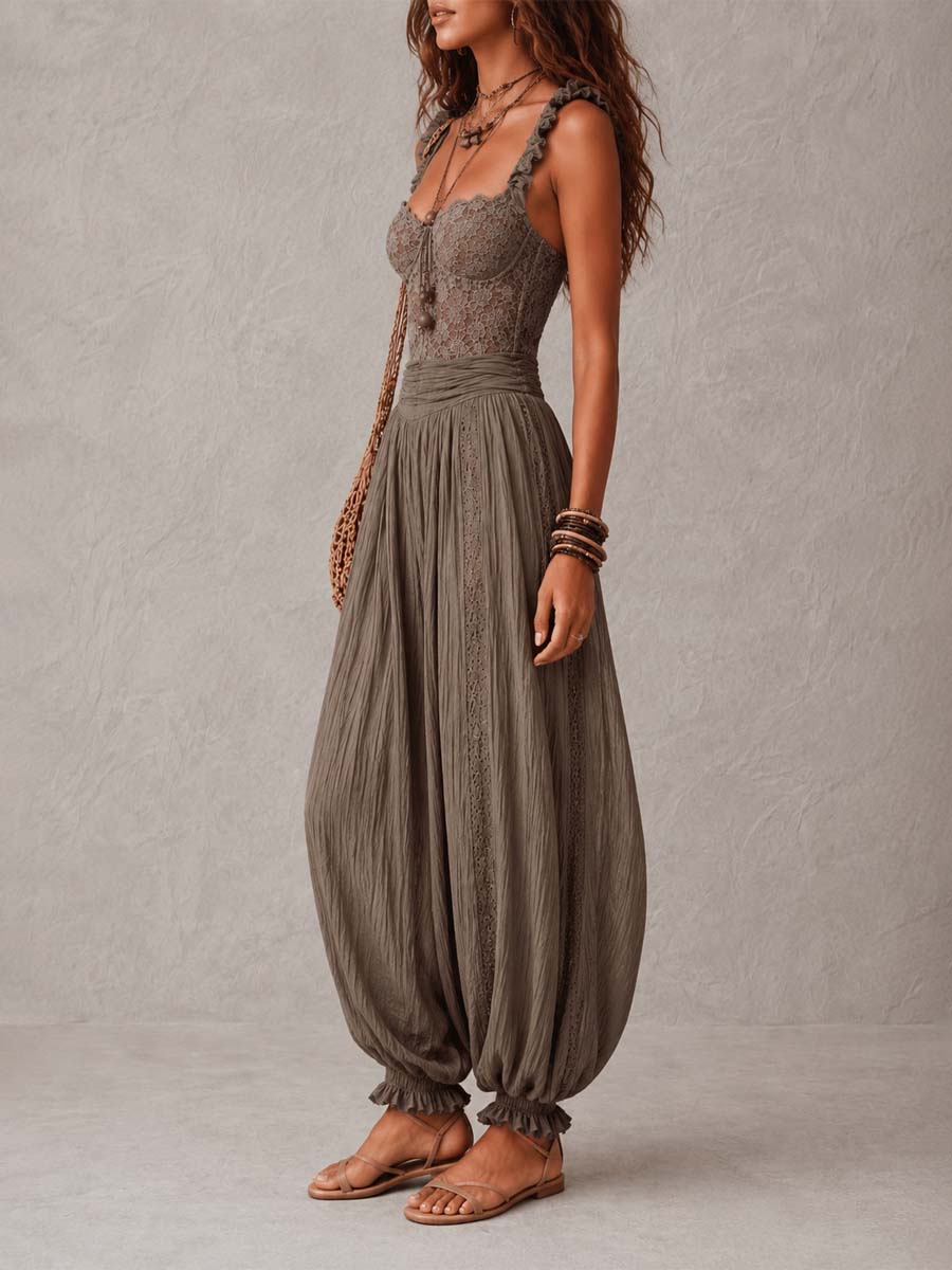 Wanda | Gray Pants Set