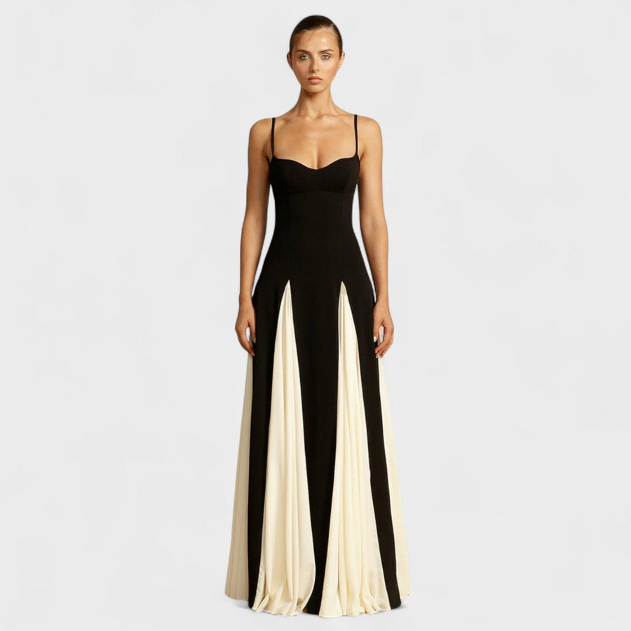 Mladenka | Two-Tone Gala Dress - women's dress