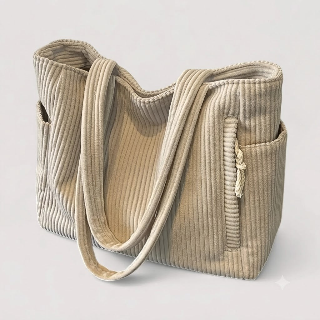Olivia | Corduroy Shoulder Bag