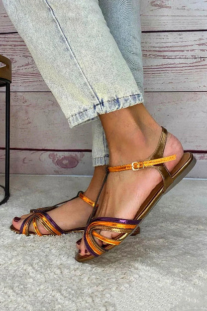 Viviana | Mediterranean T-Bar Sandals