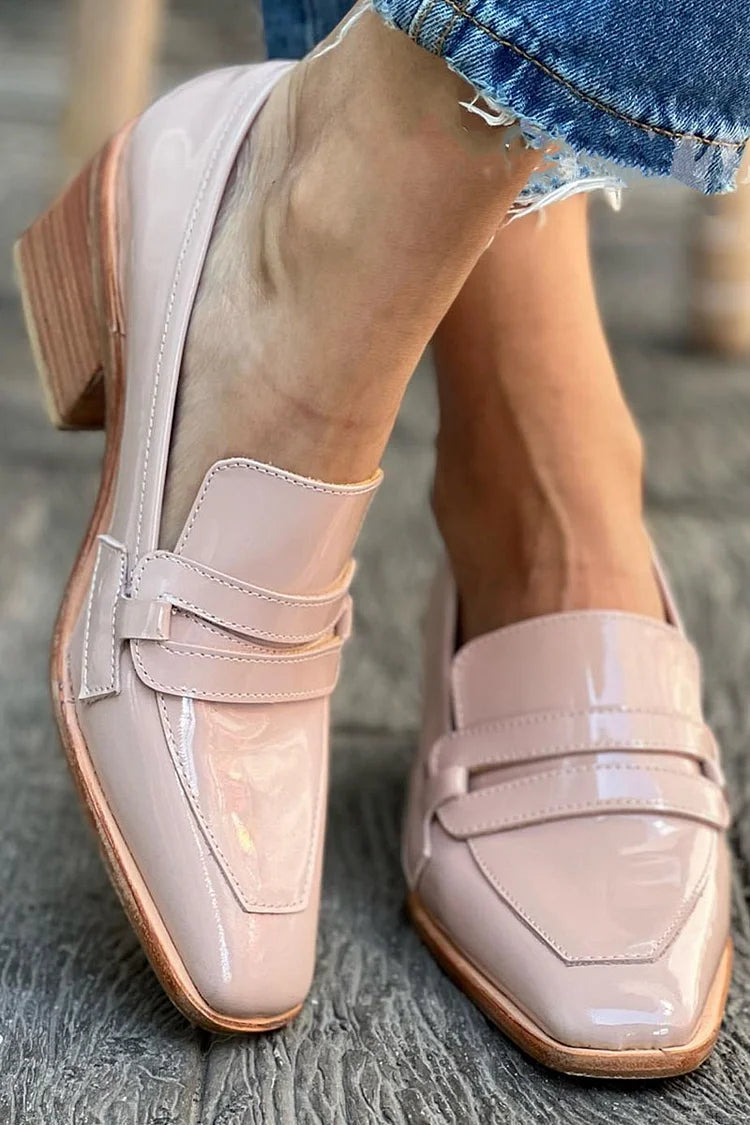 Cristina | Block-Heel Loafers