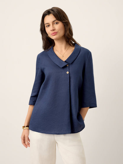 Liza | Pleat Top