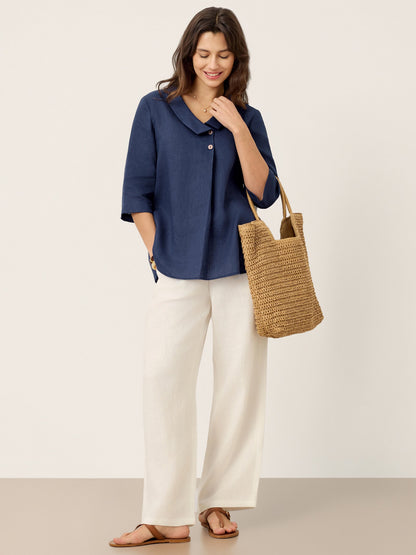 Liza | Pleat Top