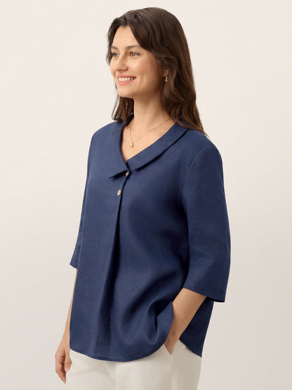Liza | Pleat Top