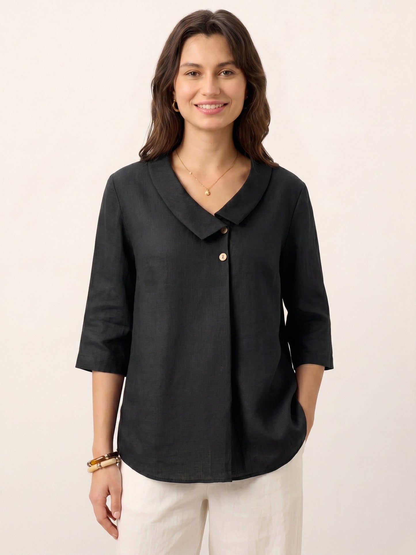 Liza | Pleat Top