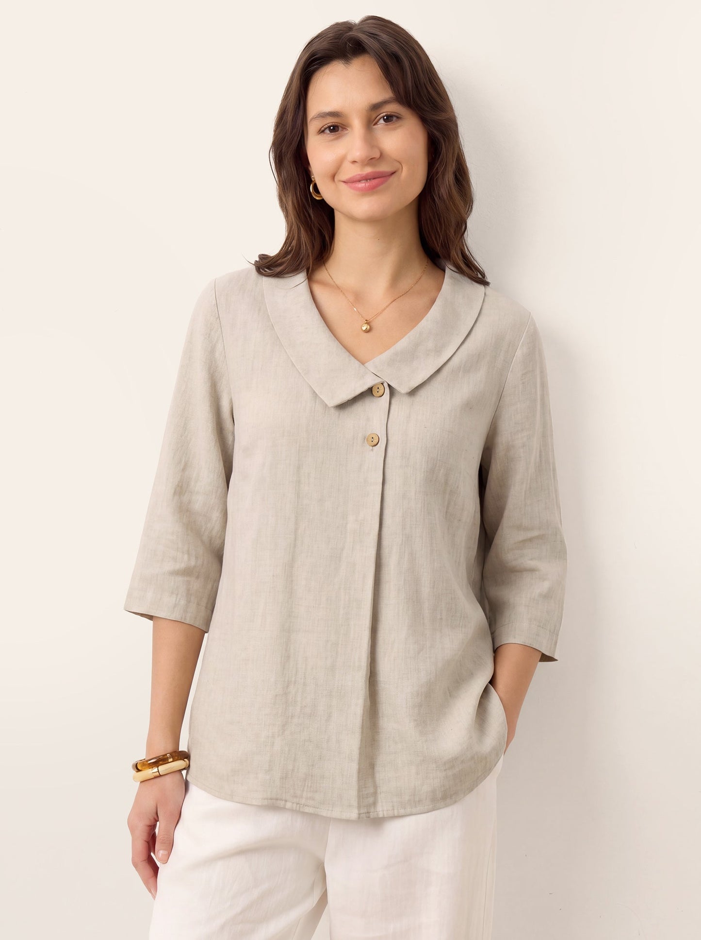 Liza | Pleat Top