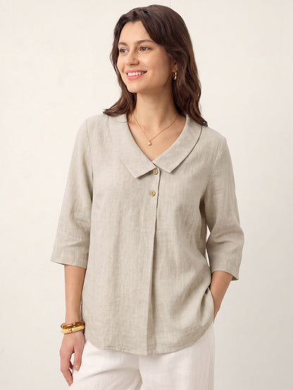 Liza | Pleat Top
