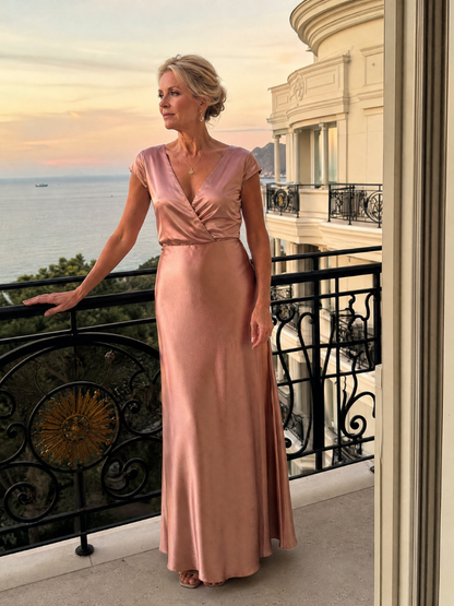 SAMOUSE | Wrap Maxi Dress