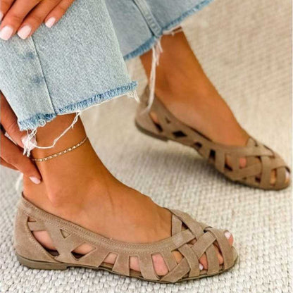 Caterina | Colorful Braided Comfort Sandals