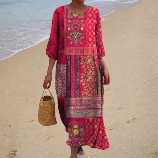 Inès | Maxi Dress Bohemian - women's dress