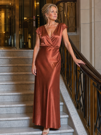 SAMOUSE | Wrap Maxi Dress