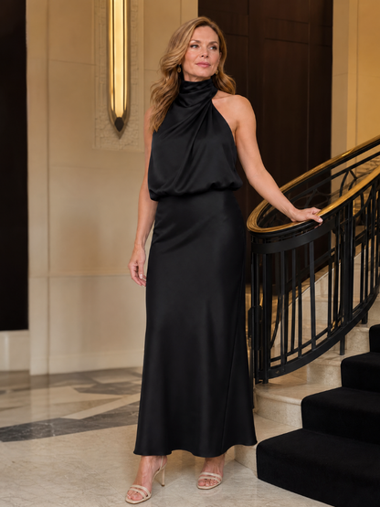 NOPAL | Draped Midi Dress