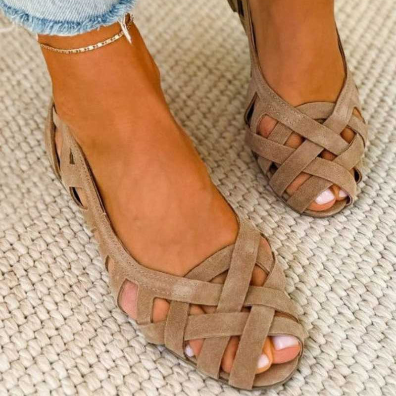 Caterina | Colorful Braided Comfort Sandals