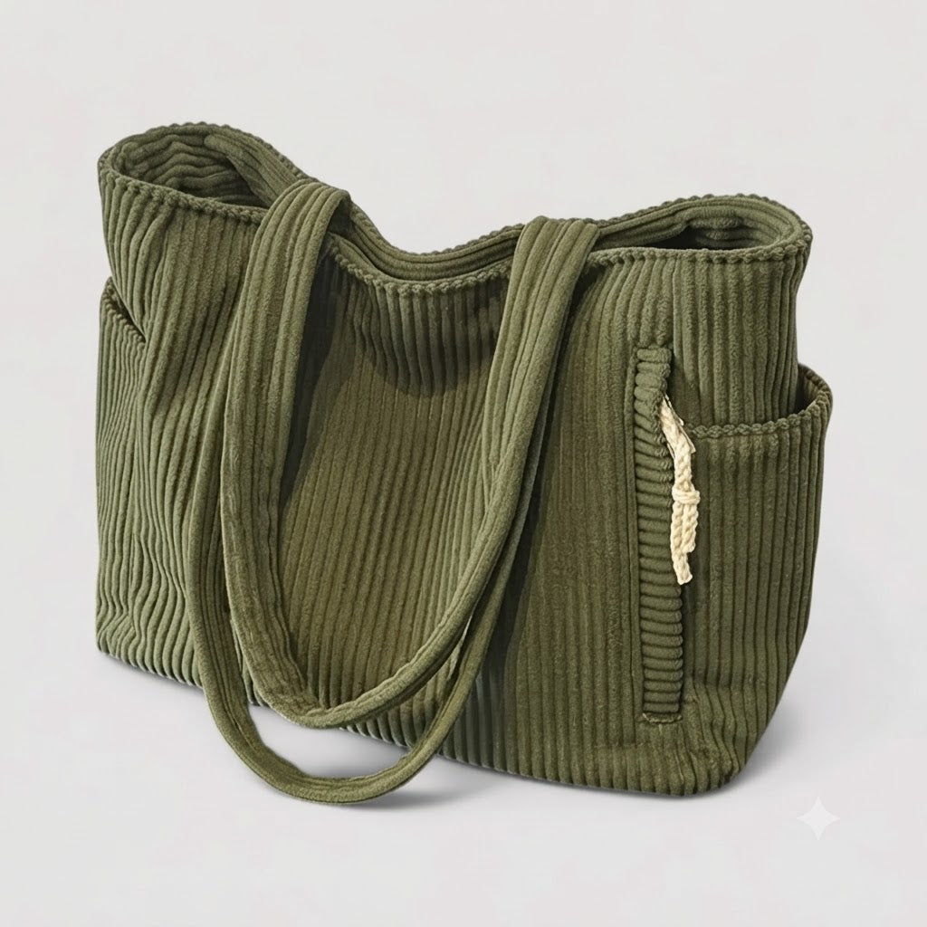 Olivia | Corduroy Shoulder Bag