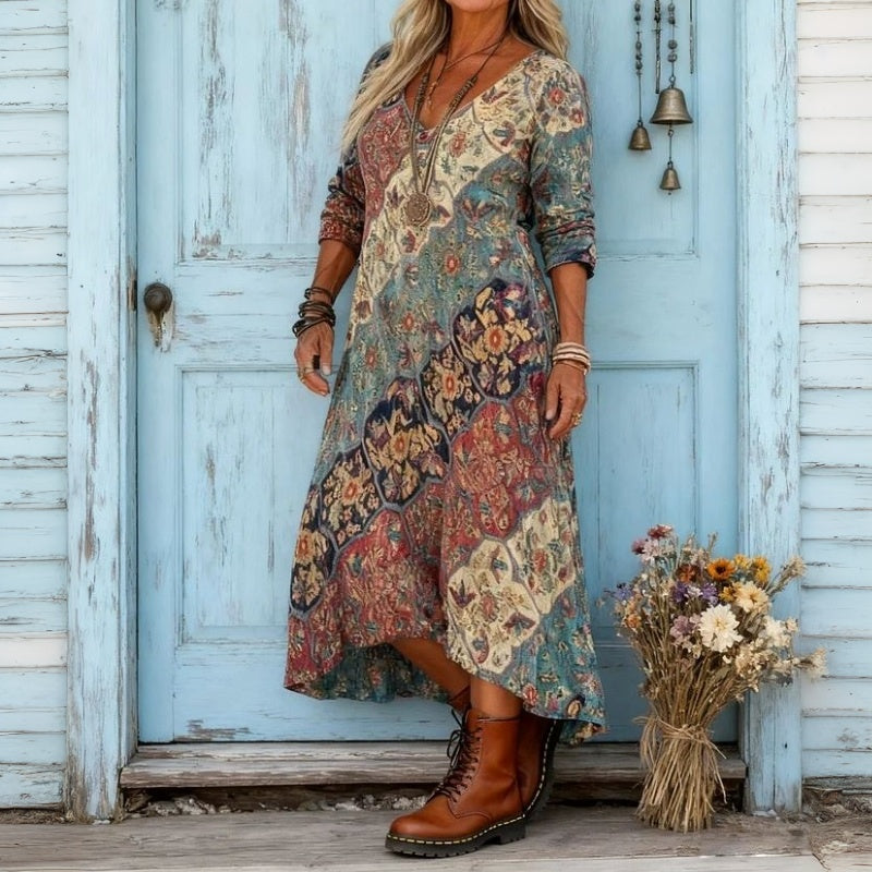 Emily | Feminine Flowy Relaxed Fit Dress